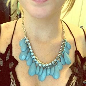 Blue necklace